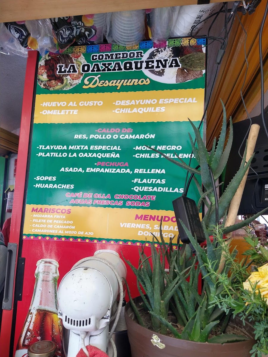 La Oaxaqueña Otay Menu - Image 2